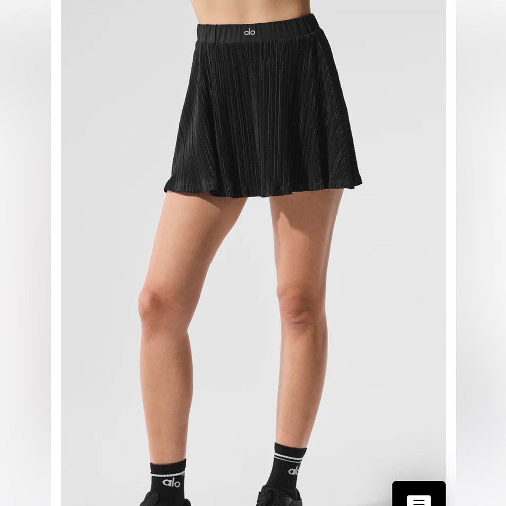 Alo Micro Plisse Tennis Skirt! NWT